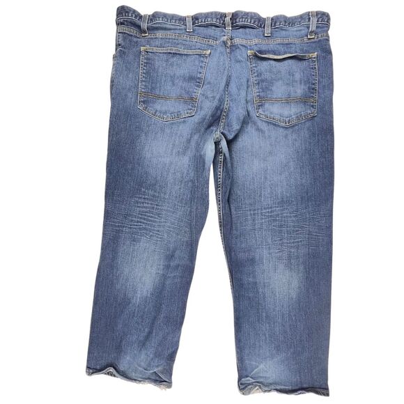 The Foundary Jeans 48x29 Classic Wash Denim Relaxed Fit Roomy Straight Leg Pants - Picture 7 of 11